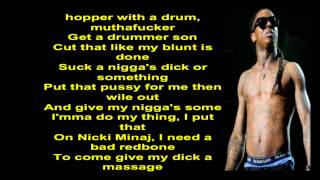 Lil Wayne - Rollin (Lyrics On Screen) 2011