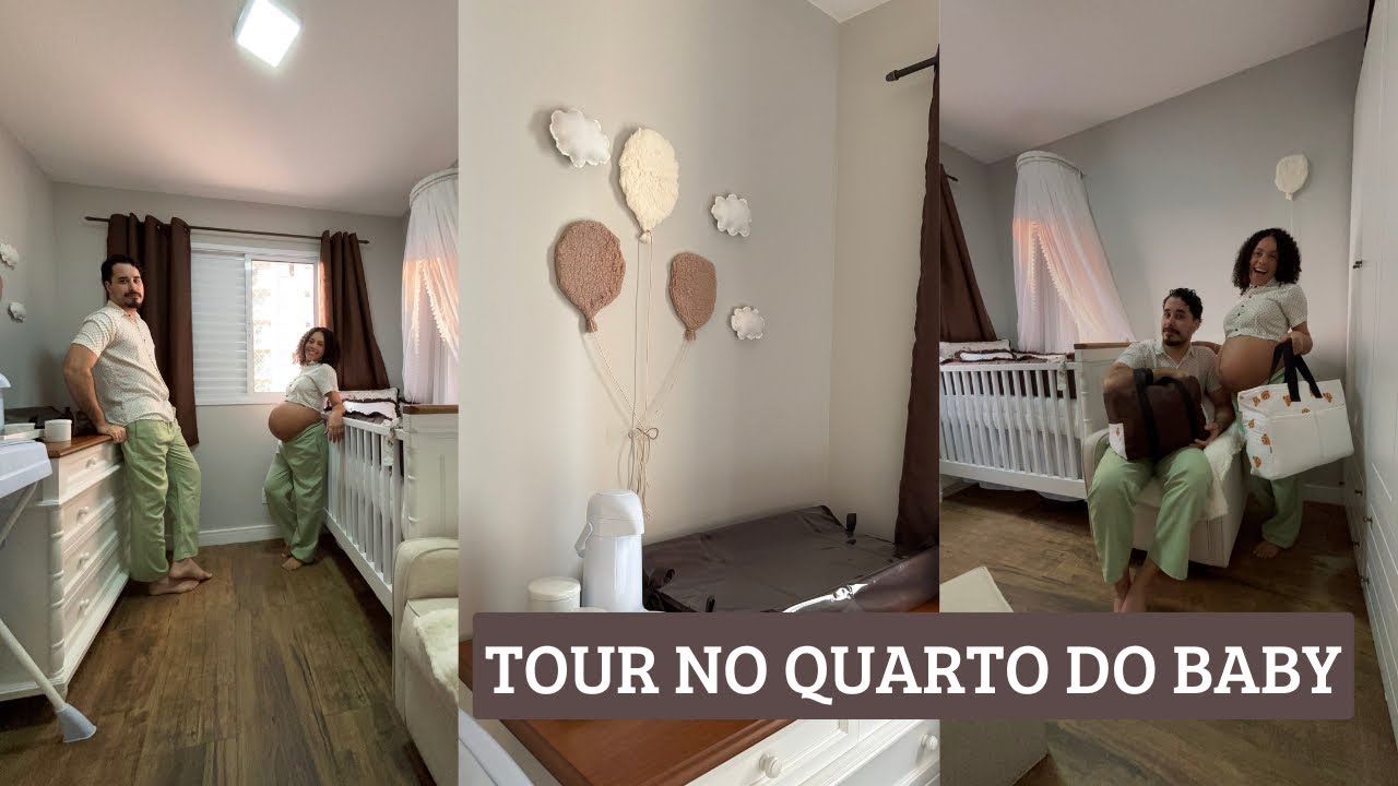 TOUR COMPLETO NO QUARTO DO BABY | QUARTO DOS SONHOS | BABY FRANCO | MATERNIDADE