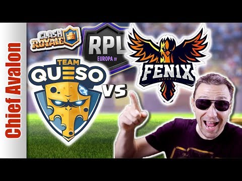 TEAM QUESO (ft Surgical Goblin) vs FEN1X ESPORTS - RPL EUROPE IV - Clash Royale