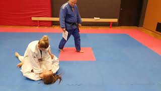 20241128 – Zkouška na bíložlutý pásek (Jovita Pasekova, Antonie Sochorova)