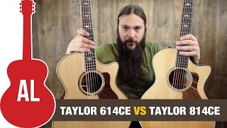 Video thumbnail for Taylor 614ce vs 814ce Comparison by Acoustic Letter