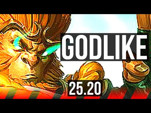 WUKONG vs RENEKTON (TOP) | 800+ games, Godlike | KR Master | 25.20