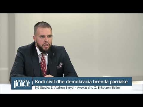 Pse nuk duhet të votohet Projekt Kodi Civil sipas avokatit Asdren Bytyqi?