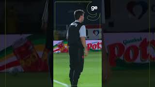 PRESSÃO DO MIRASSOL NA SAÍDA DE BOLA DO VASCO | MIRASSOL X VASCO | #shorts | ge.globo