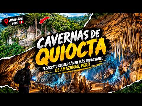 CAVERNAS DE QUIOCTA: CON DRONE DJI LITO X1 | EL MUNDO SUBTERRÁNEO DEL AMAZONAS, PERÚ #travel