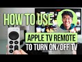 How To Turn Your TV On And Off With Your Apple TV Remote Easy Setup Guide