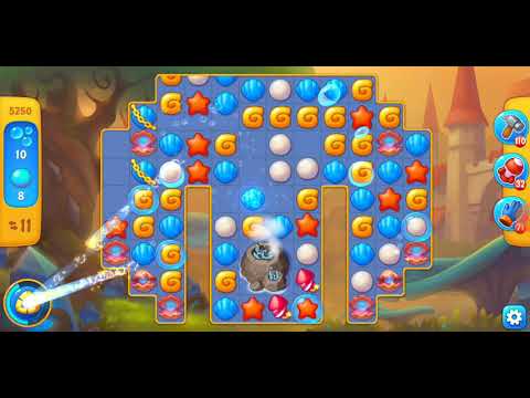 Fishdom. 5250 level no boosters and diamonds