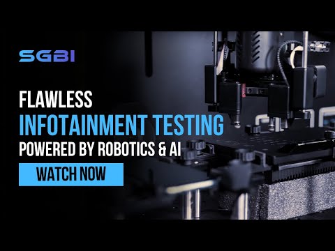 Automated Infotainment Testing with Quaco Pro D Robotics & AI