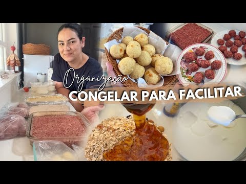 VLOG: A WHOLE DAY MAKING MEALS TO FREEZE