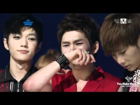 110901 M!COUNTDOWN @INFINITE 1위!!!!!!