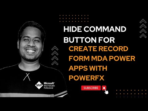 Hide command button on Create record Form Model Driven App - PowerFX Hide command button on Create record Form Model Driven App - PowerFX