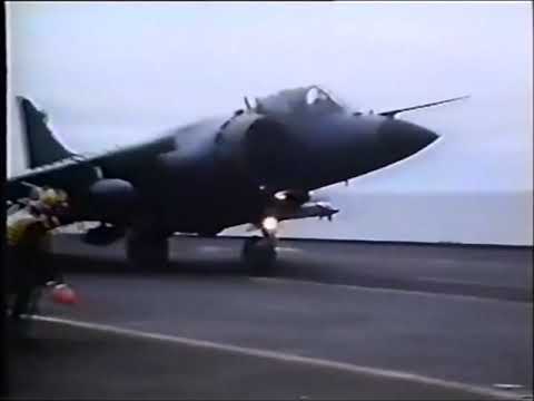Royal Navy Sea Harrier FRS1 operations during the 1982 Falklands War