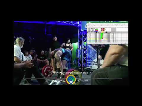 GPC European Championship 2023 - 310kg deadlift