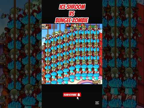 *ICE SHROOM VS BUNGEE ZOMBIE*#shorts #short #pvz #youtubeshorts #shortvideo #pvzfusion #gaming