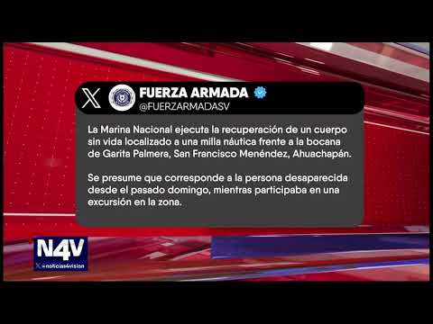 FAES informa sobre la recuperación de un cuerpo sin vida en Ahuachapán. N4V
