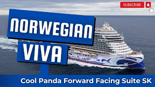 Norwegian Viva Suite SK Stateroom Tour | Forward Facing Balcony Suite