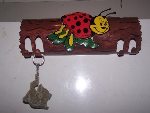 Porta chaves passo a passo parte 1