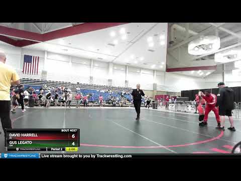 93 Lbs Round 2 - David Harrell, IN Vs Gus Legato, OH 3ead