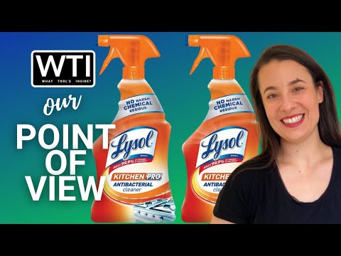 Lysol Kitchen Pro Cleaner - WTI product video review