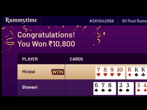 Download Rummy Time App | Play Online Cash Games & Win Big