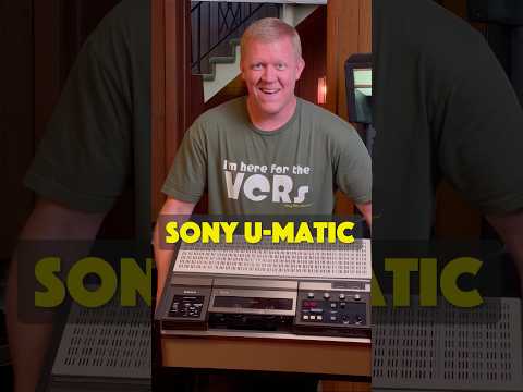 Thumbnail for The Sony U-matic VCR by VHS or Beta