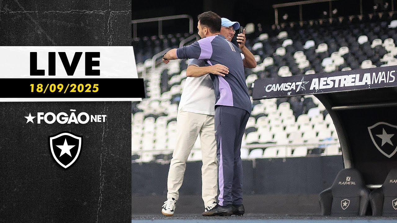 LIVE | Botafogo vive encruzilhada e coloca reta final de 2025 em xeque