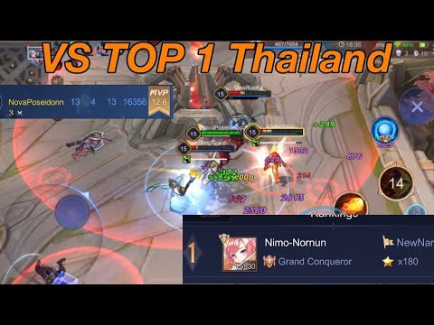 BEST MAGE EUROPE VS RANK 1 THAILAND