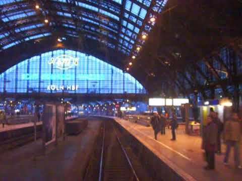 Einfahrt Köln Hbf am 12.01.2006 mit RE1 (BR 146.0) von Aachen Hbf Führerstandmitfahrt