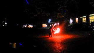 fire spinning - the sky is calling, kim boekbinder