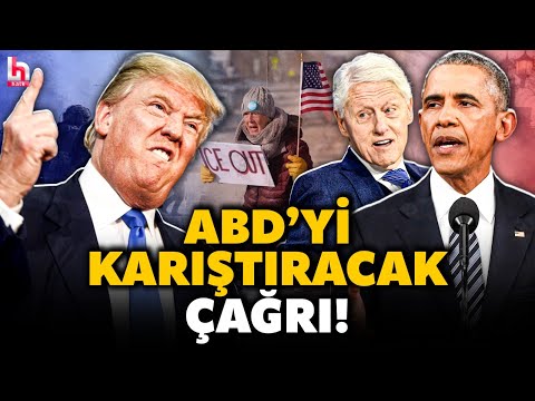 ABD'DE İSYAN DALGASI BAŞLADI! Clinton ve Obama'dan halka 'sokak' çağrısı! Trump bu sözlere köpürecek