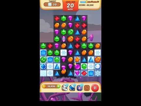Jewel Match King Level 440 - Walkthrough ( No Booster )