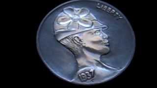 Hobo Nickel - "Flapper Girl" by Andy Gonzales