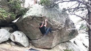 Video thumbnail of Tuna Juice, V6. Tramway