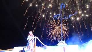 Inga Söder - "My heart will go on" AND huge fireworks! (Opening ceremony of Kemi Snow Castle 2014)
