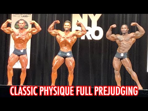 Classic Physique New York Pro Full Prejudging 2018