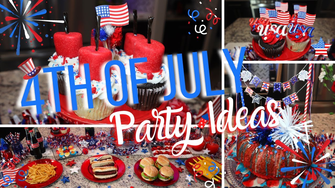 4th of July Party Ideas 🇺🇸| Patriotic Recipes & Decoration Ideas for the 4th of July | Chez Tiffanie