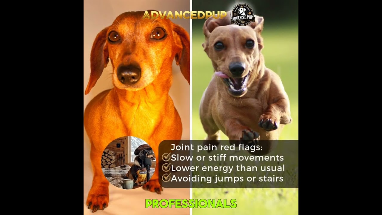 Dachshund joint health video