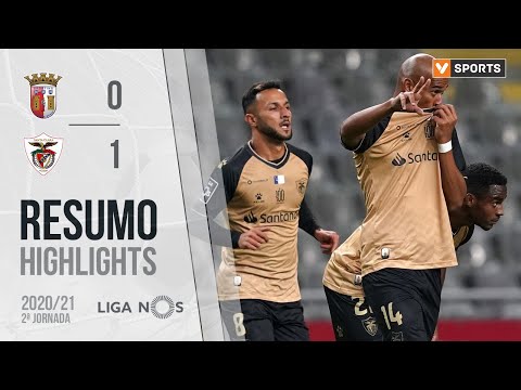 Highlights | Resumo: SC Braga 0-1 Santa Clara (Liga 20/21 #2)