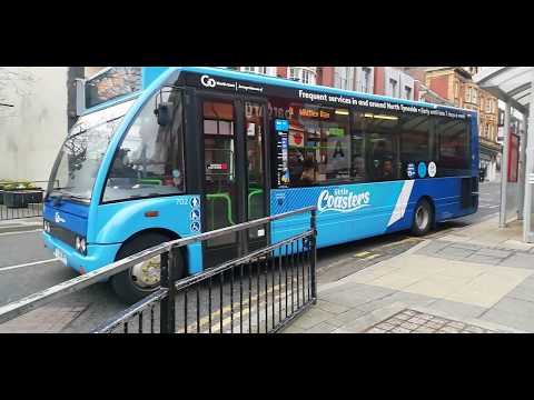 Go North East 702 on the Little Coasters 11 to Whitley Bay (14/03/2020)