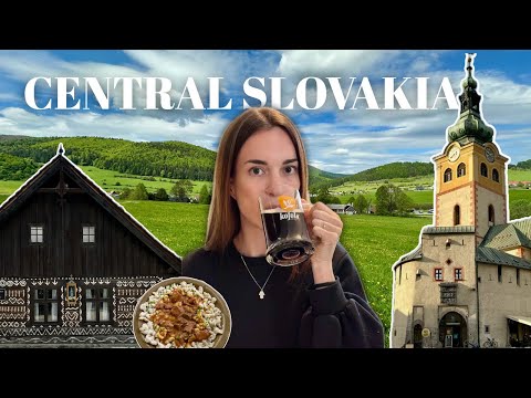 THINGS TO DO in SLOVAKIA 🇸🇰 folk village, mining town & REAL Slovak food!