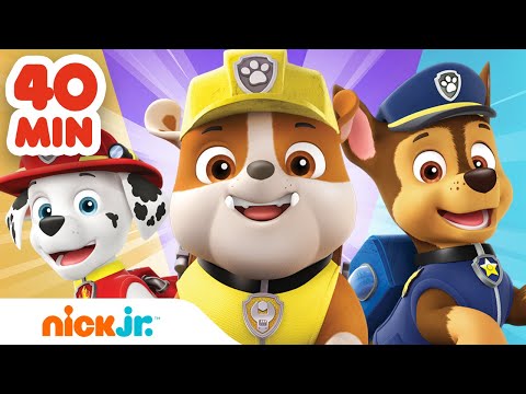 PAW Patrol | 40 Minuten der coolsten Rettungen & Missionen! | Nick Jr. Deutschland