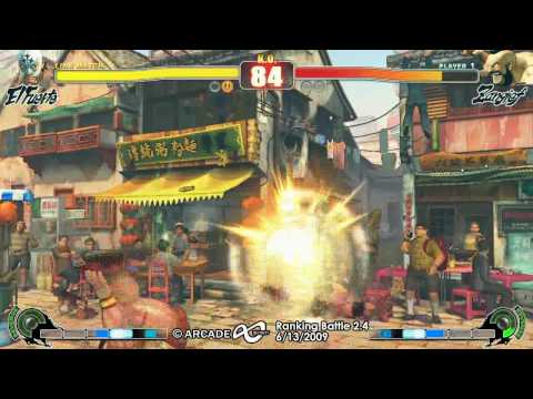 Arcade Infinity SF4 Ranbat 2.4 - Top 8 Kai(ELF) vs JoeDubbs(ZA)