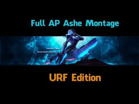 Full AP Ashe Montage - URF Edition | BrokenCookie