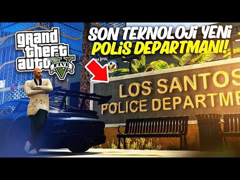 GTA 5 HAYDAR İLE POLİSİYE !! SON TEKNOLOJİ YENİ POLİS DEPARTMANI !!!!! #84