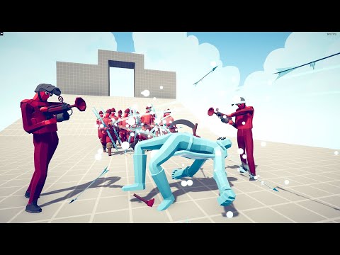 2 GRAPPLER & ICE ARROWS Vs EVERY UNIT | TABS - Totally Accurate Battle Simulator