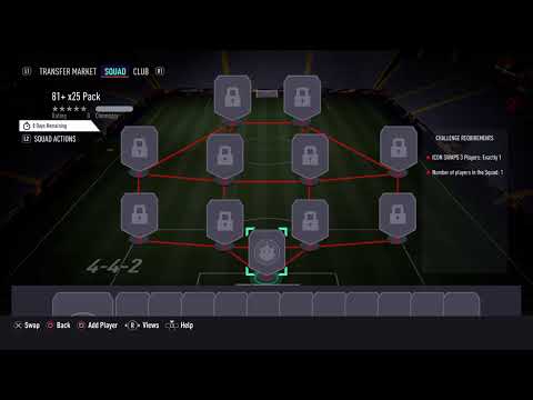 Fifa 21 81+ X25 pack opening