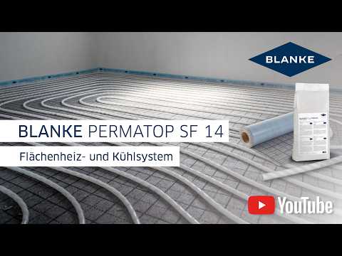 Dünnschichtige Fußbodenheizung für die Sanierung mit nur 21 mm Aufbauhöhe | BLANKE PERMATOP SF 14
