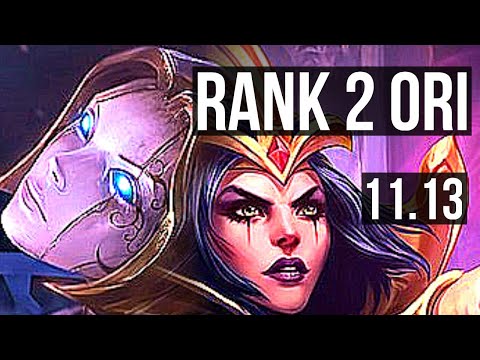 ORIANNA vs LEBLANC (MID) | Rank 2 Ori, 4/1/8, Rank 14 | EUW Challenger | v11.13