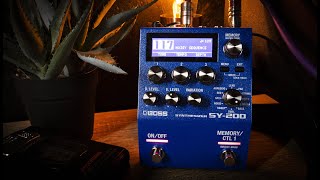 Video thumbnail for Boss SY-200 Guitar Synthesizer Pedal Demo by The Pedal Zone