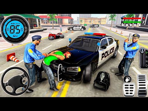 US Police Car  Drift In The City - SUV Cop Patrol Theft Chase Driving 3D: Android Gameplay #1